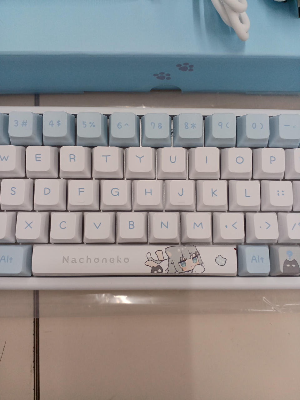 FumoCollection Gaming Keyboard POLAR 65 PRO Fumokore × NACHONEKO Model
