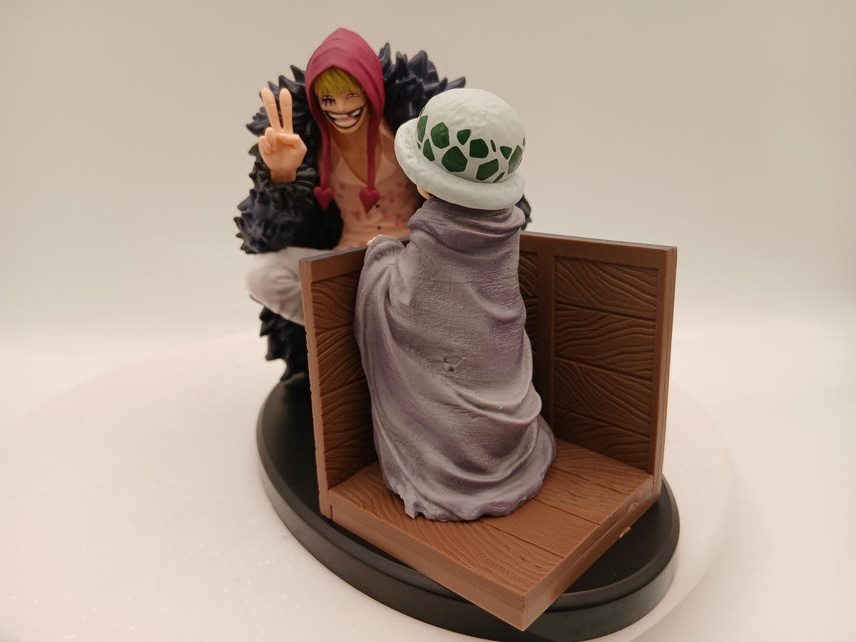 BANDAI Ichiban Kuji One Piece Emotional Stories Revible Moment -Law & Coracon-