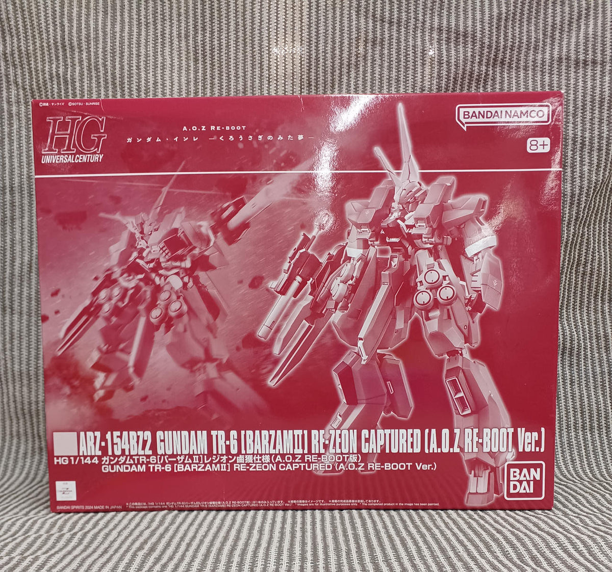 BANDAI Plastic Model 1/144 Gundam TR-6 [Barzam II] Legion Captured Version (A.O.Z)