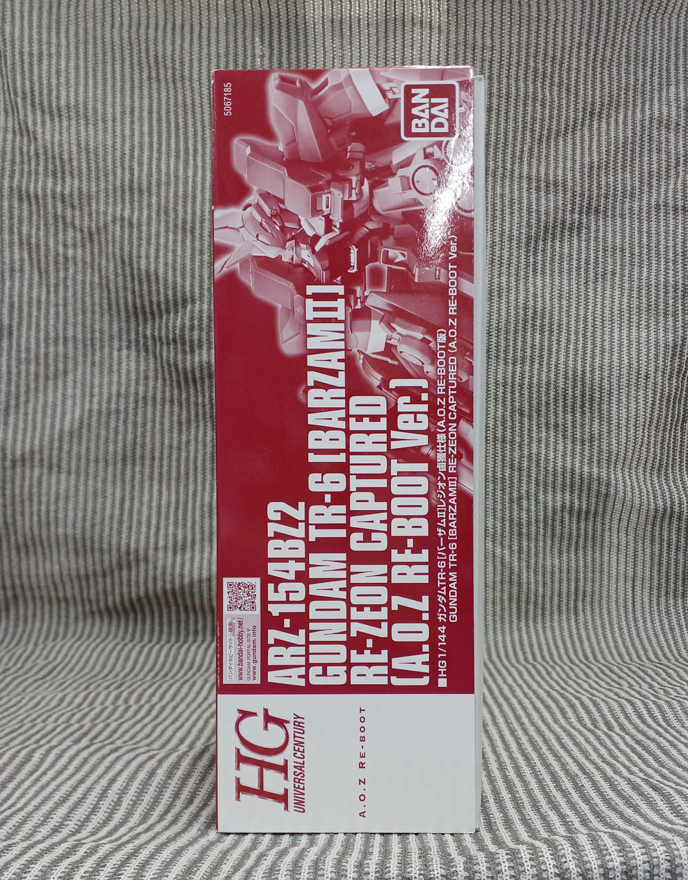 BANDAI Plastic Model 1/144 Gundam TR-6 [Barzam II] Legion Captured Version (A.O.Z)