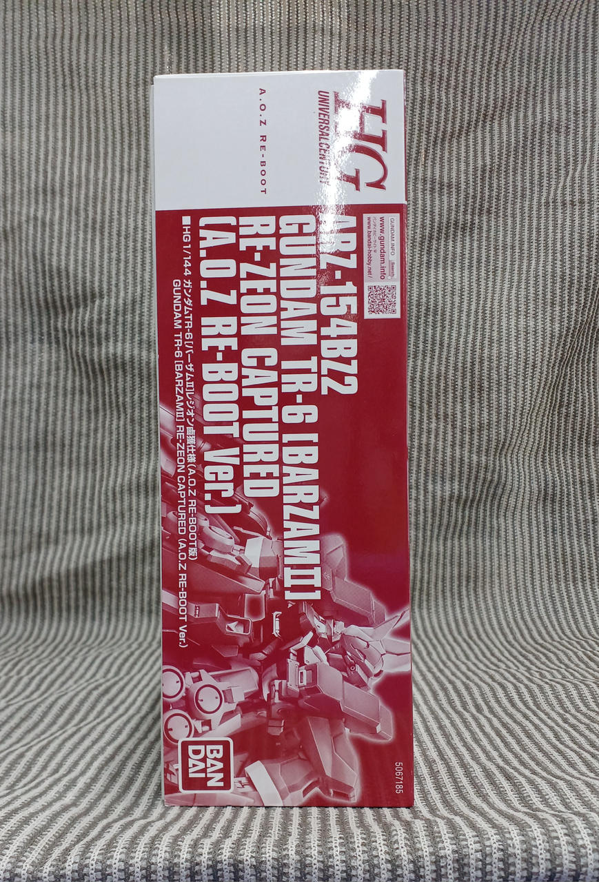 BANDAI Plastic Model 1/144 Gundam TR-6 [Barzam II] Legion Captured Version (A.O.Z)