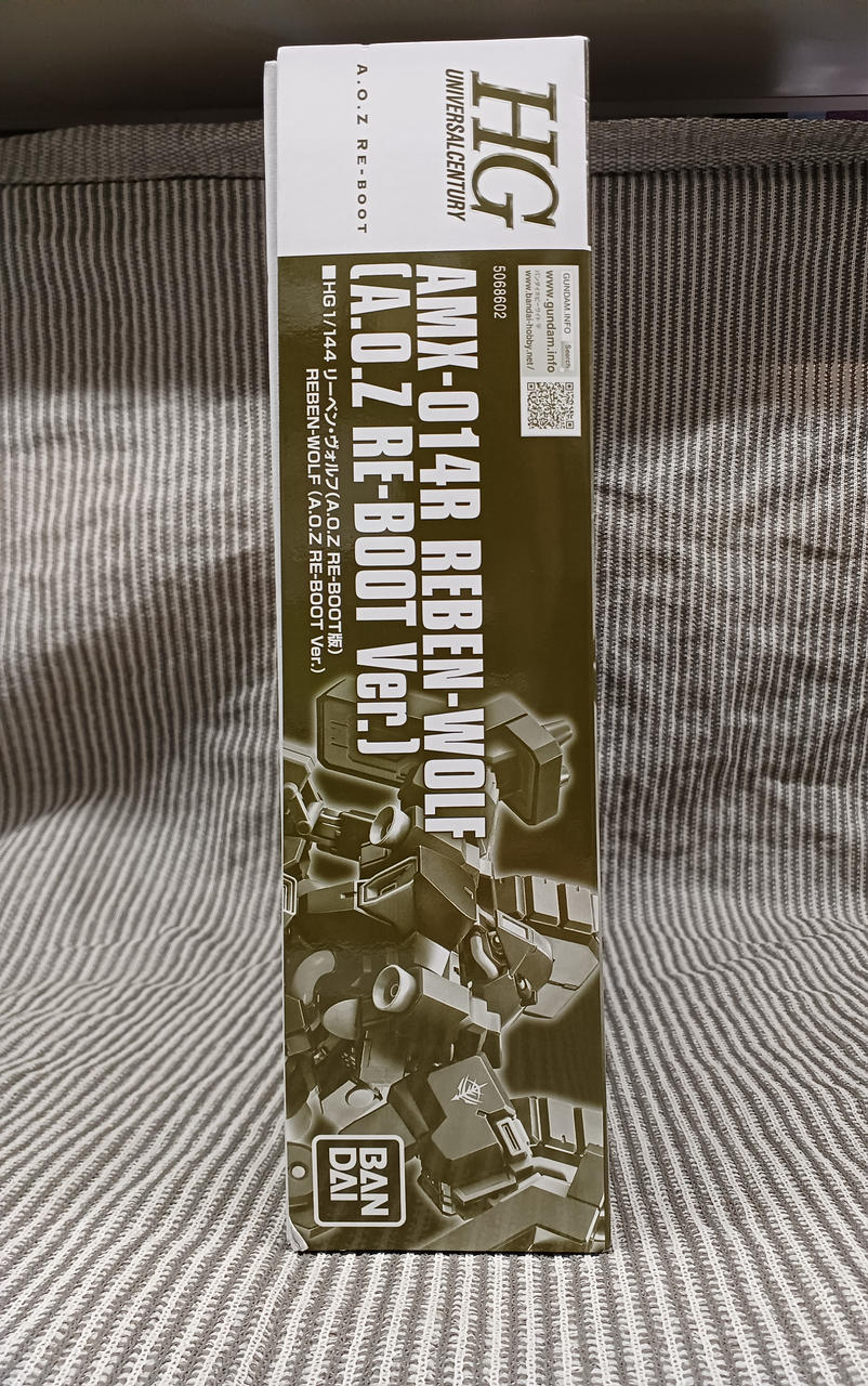 BANDAI SPIRITS Plastic Model HG 1/144 Lieben Wolf (A.O.Z RE-BOOT Version)
