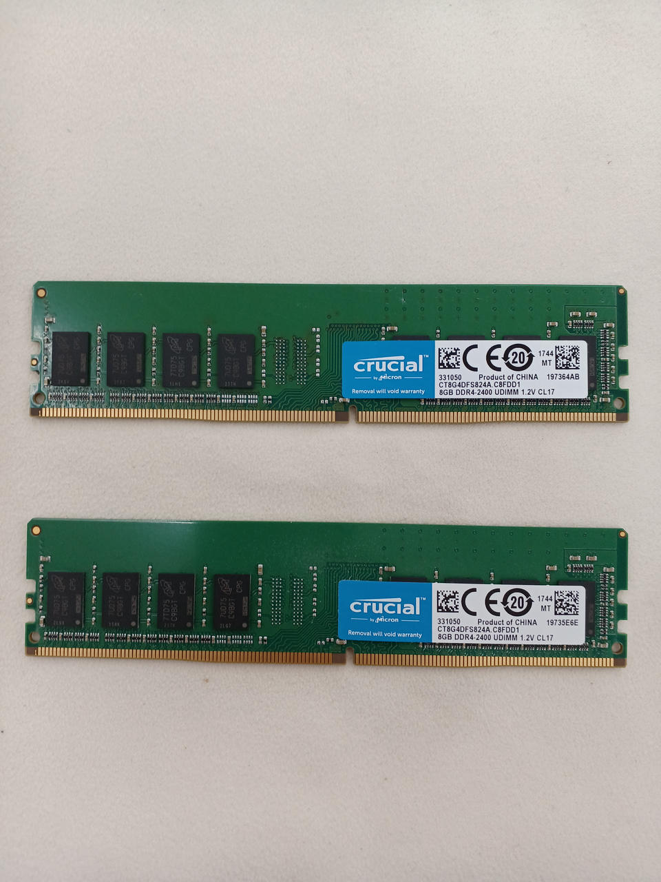 CRUCIAL DDR4 Memory CT8G4DFS824A - Banzai Thrifting | BanzaiHobby