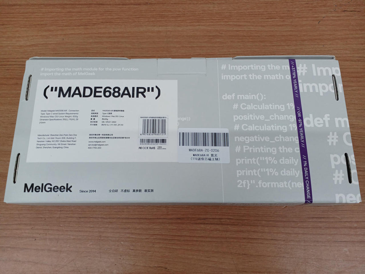 MELGEEK Gaming Keyboard MADE68 AIR