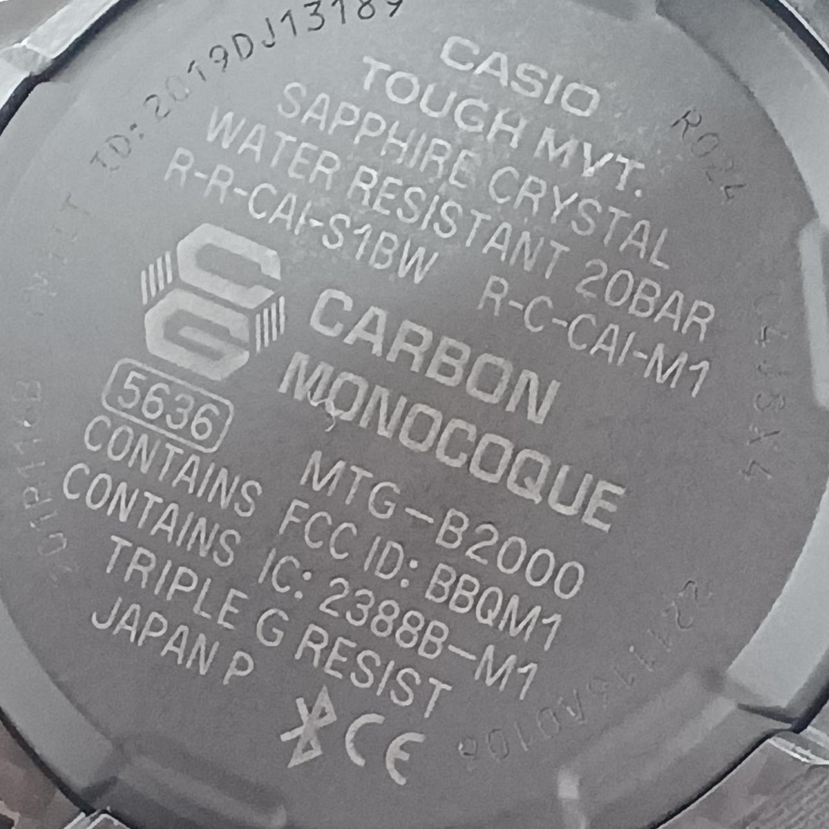 CASIO Watch MTG-B2000