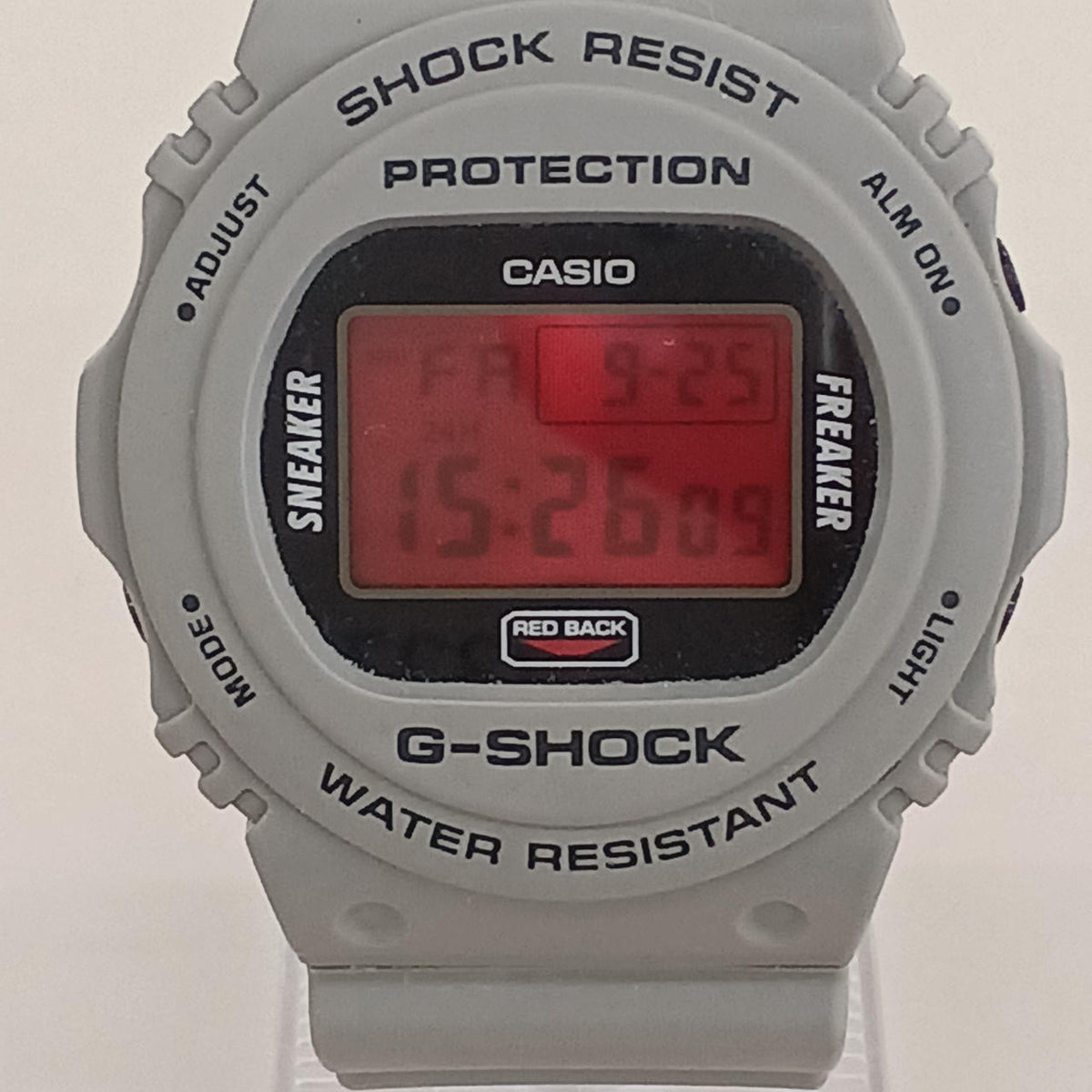 CASIO LCD uneven? Yes DW-5700SF