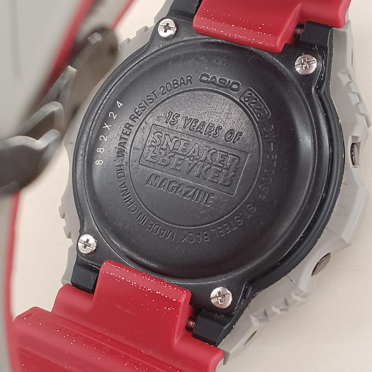 CASIO LCD uneven? Yes DW-5700SF