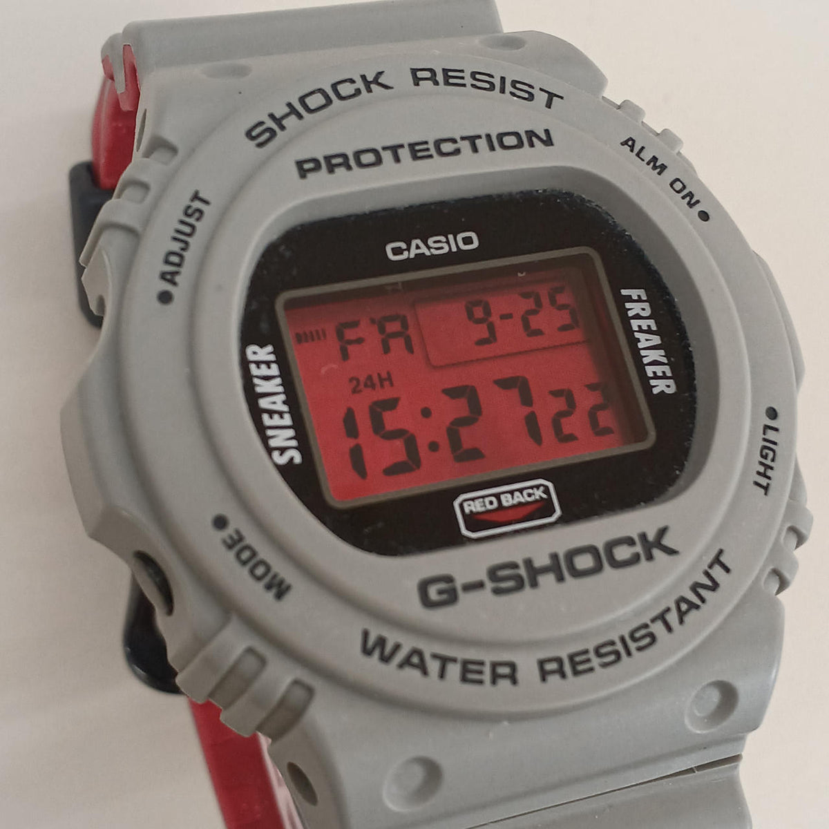 CASIO LCD uneven? Yes DW-5700SF