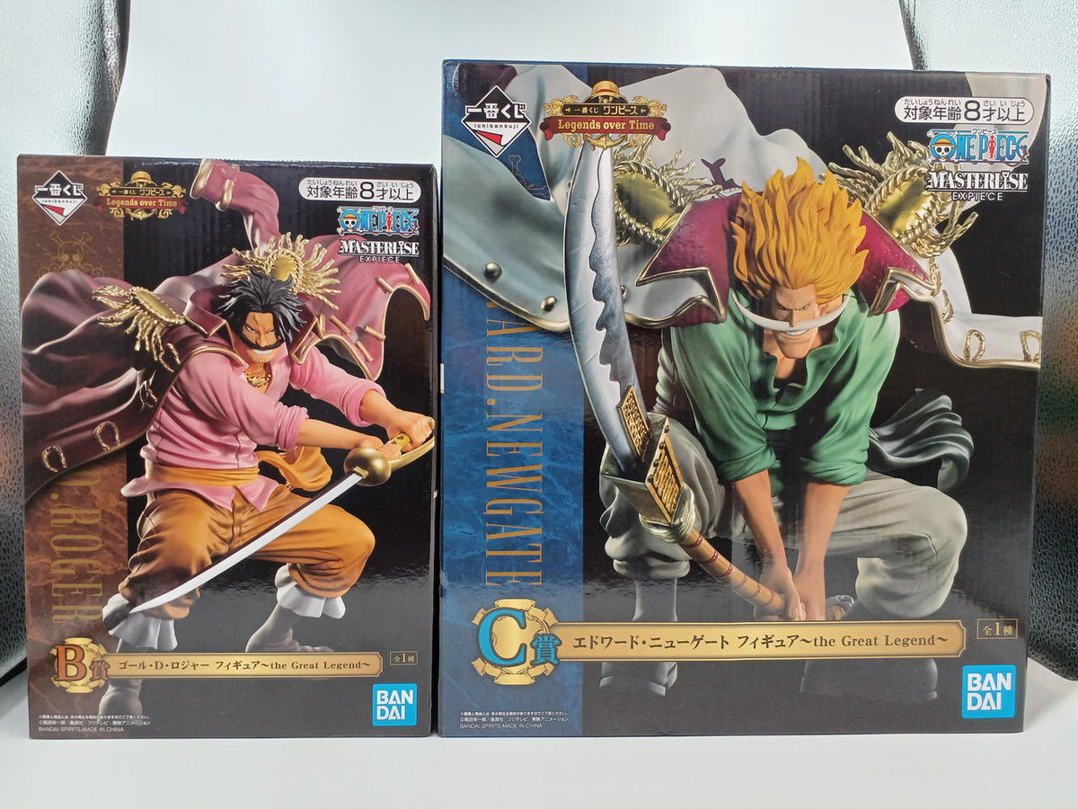 BANDAI Ichiban Kuji One Piece Prize B Prize Gol D. Roger & C Prize Edward Newgate