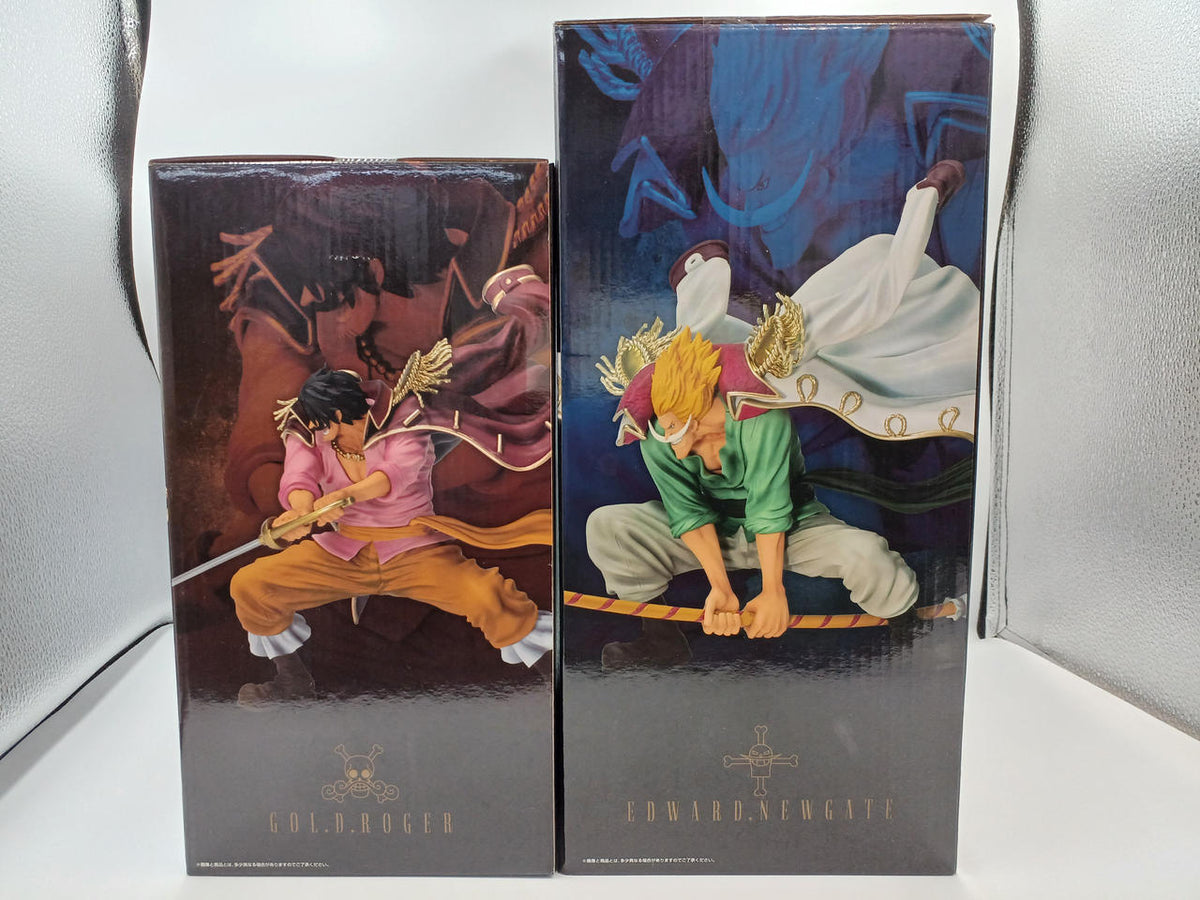 BANDAI Ichiban Kuji One Piece Prize B Prize Gol D. Roger & C Prize Edward Newgate