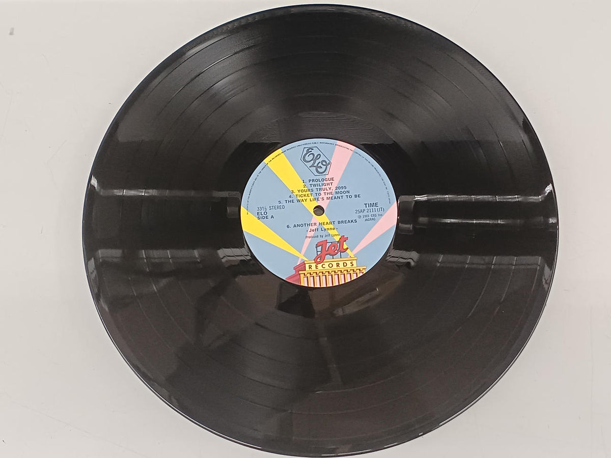 CBS SONY Western Music Record ELO/TIME
