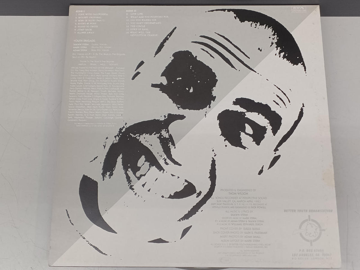 BYO RECORDS Western Music Record YOUTH BRIGADE / SOUND&FURY
