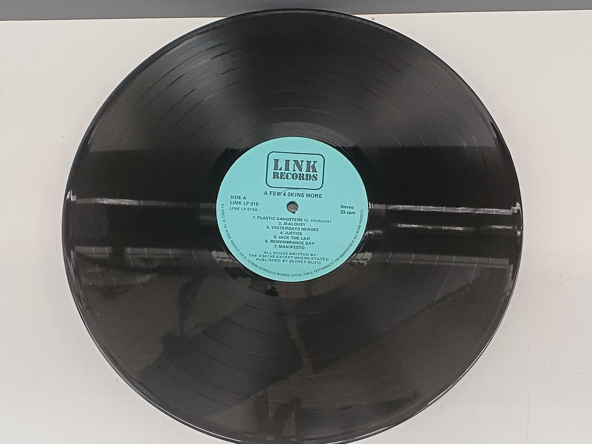 LINK RECORDS Compilation Western Music Records THE 4-SKINS / FEW 4 SKINS MORE V