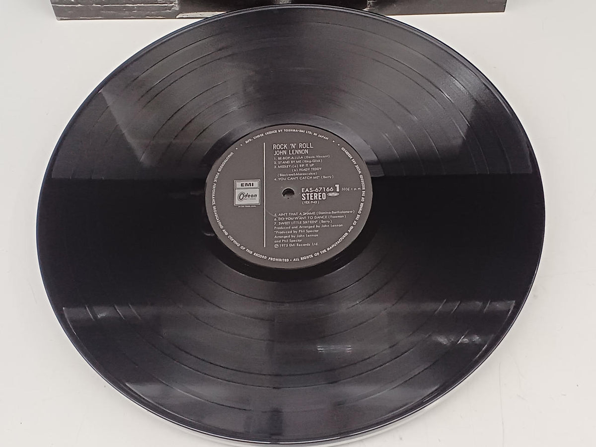 TOSHIBA EMI Western Music Record John Lennon Box