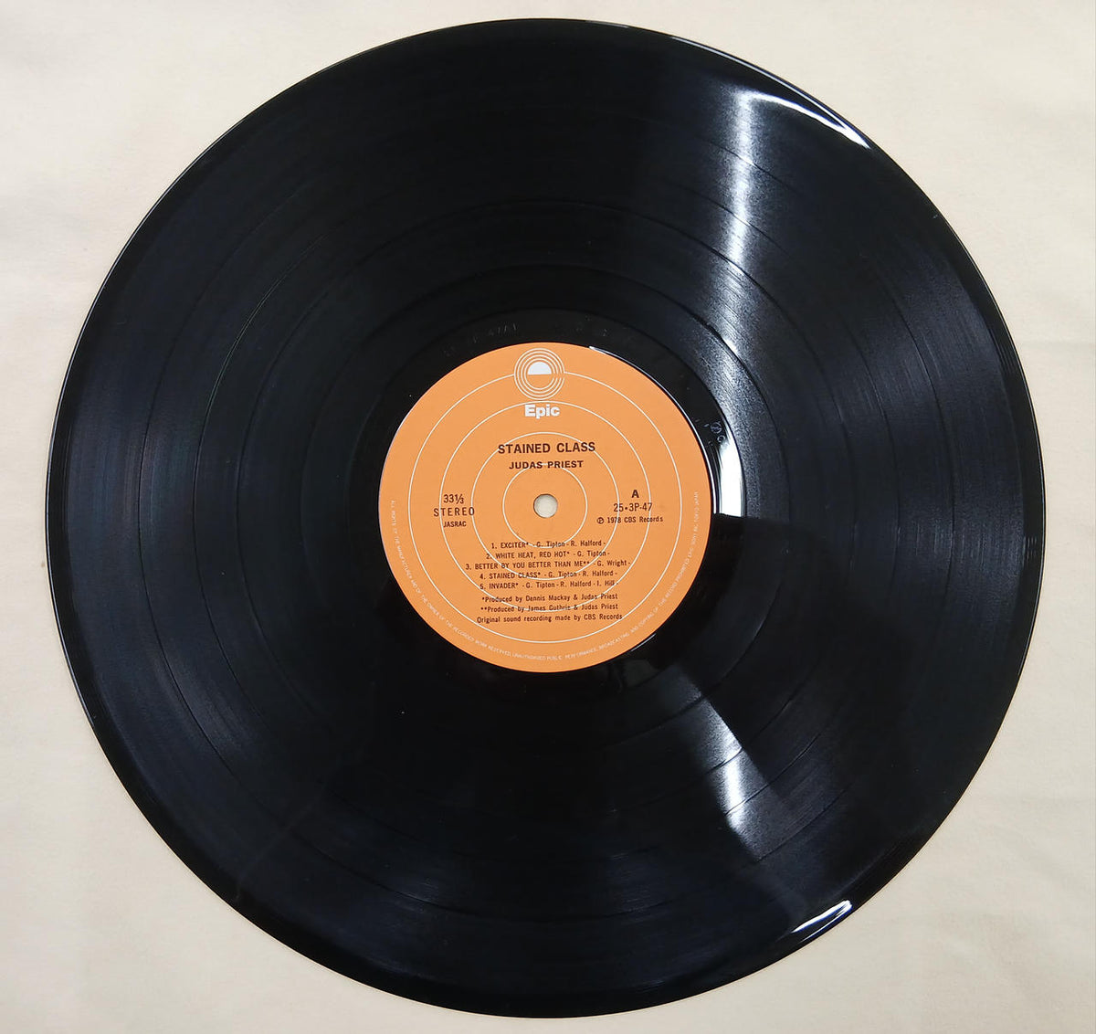 EPIC Sony Record Stained Class