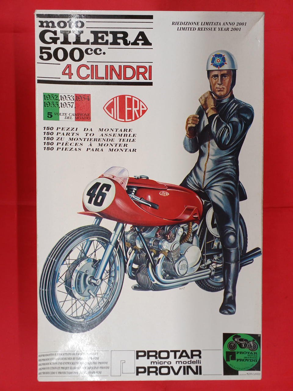 plotter Moto Gilera 500CC 4-cylinder 11341