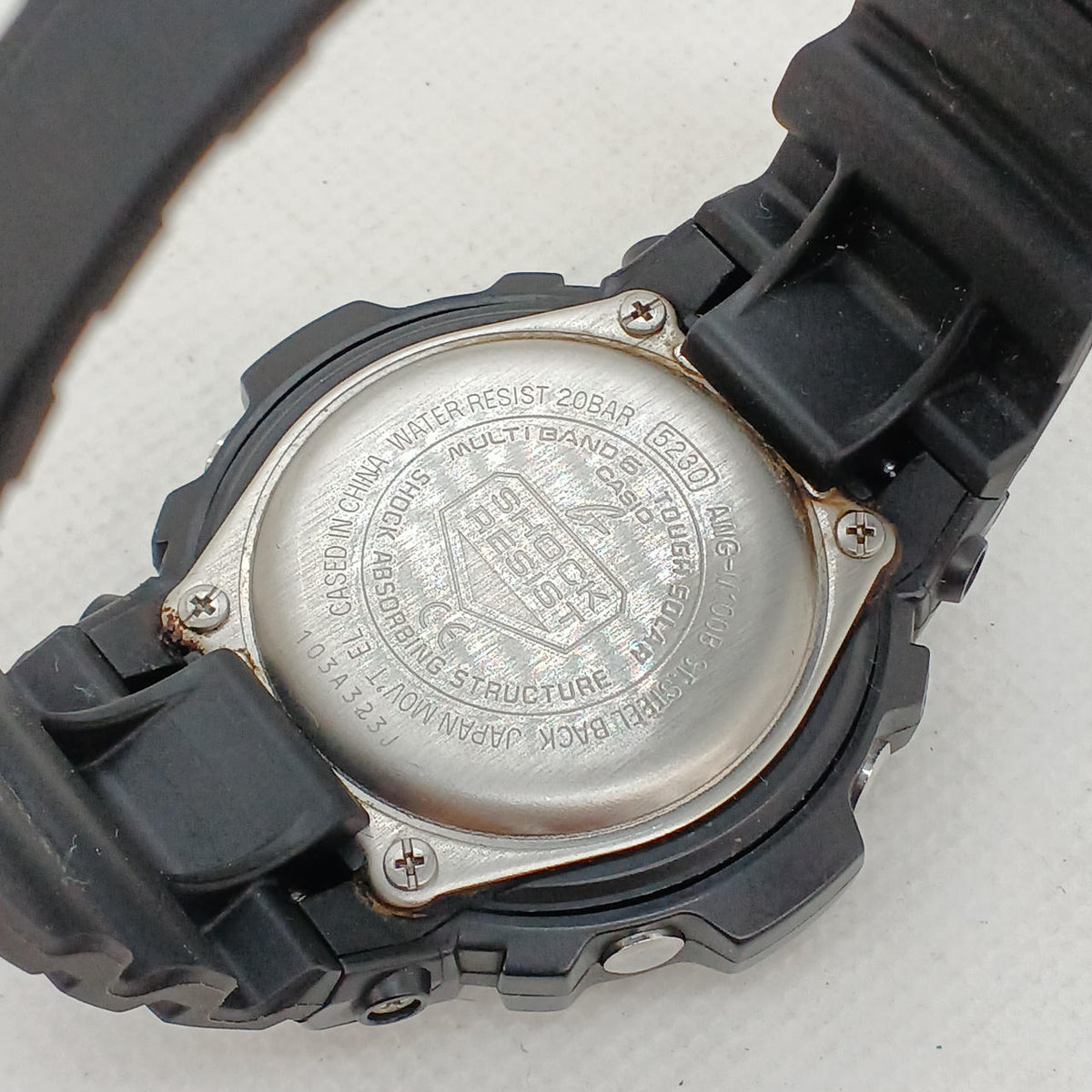 CASIO G-SHOCK Solar Radio (Overseas Model) AWG-M100B