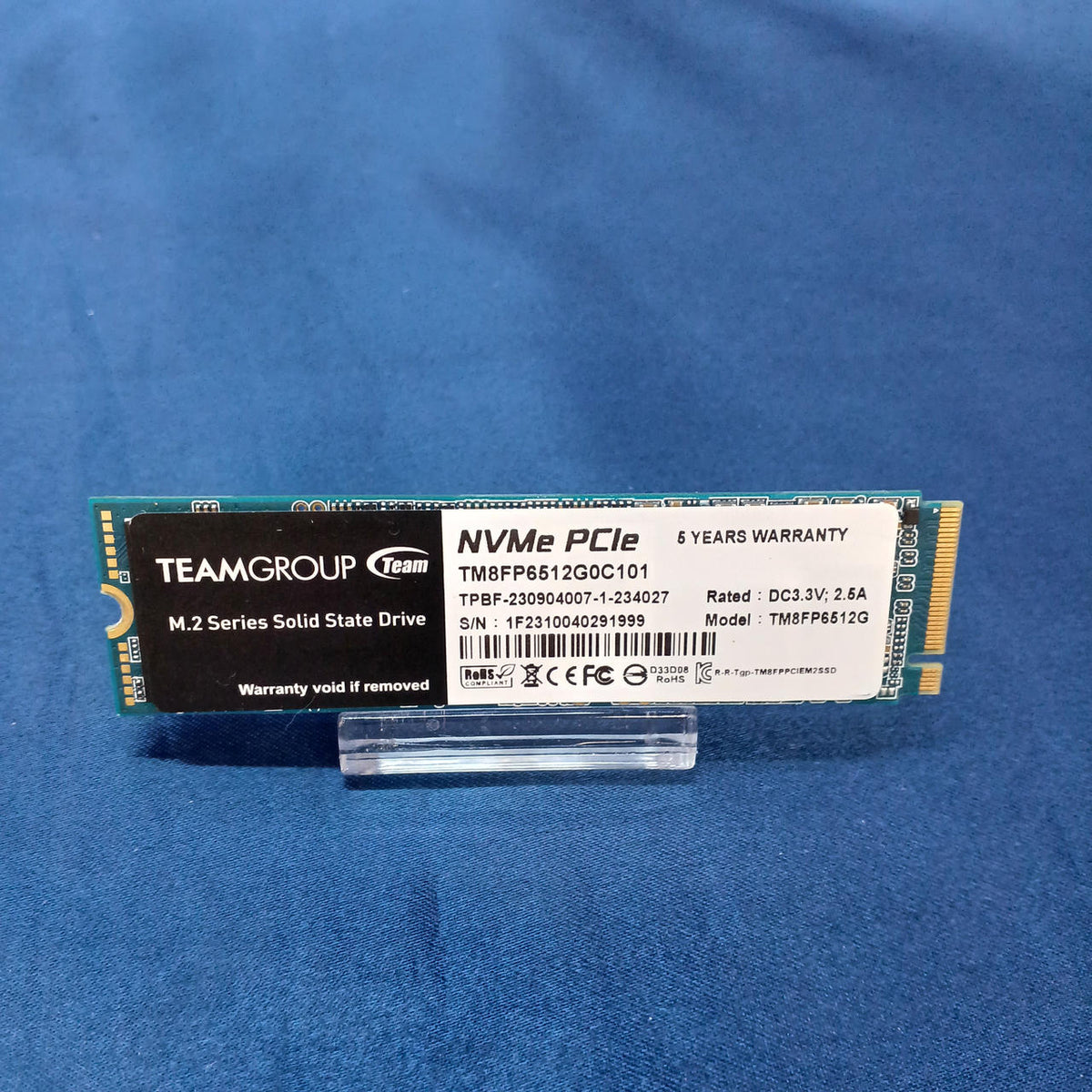 TEAMGROUP SSD　M.2 TM8FP6512G0C101