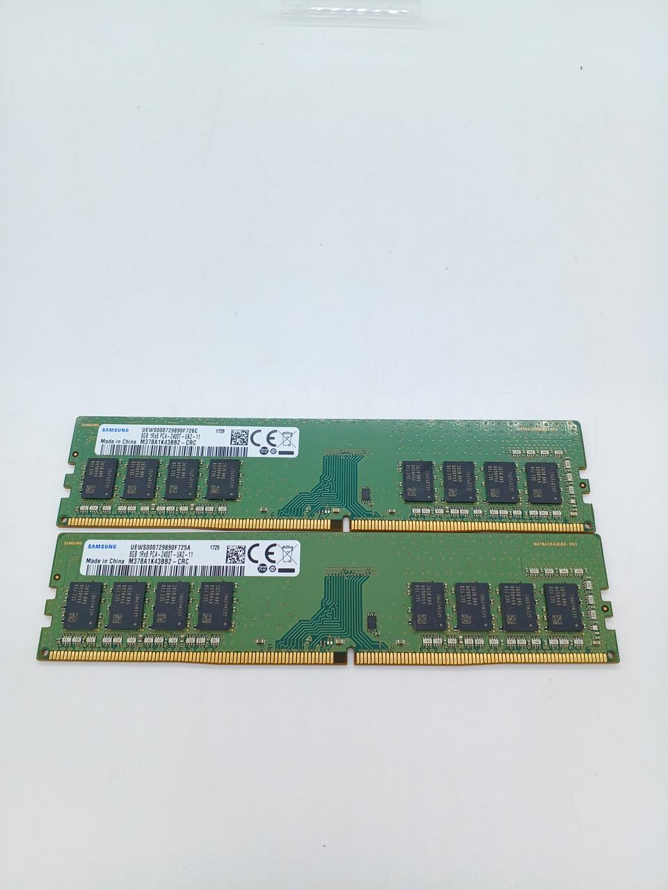 SAMSUNG Two 8GB × Memory: M387A1K43BB2