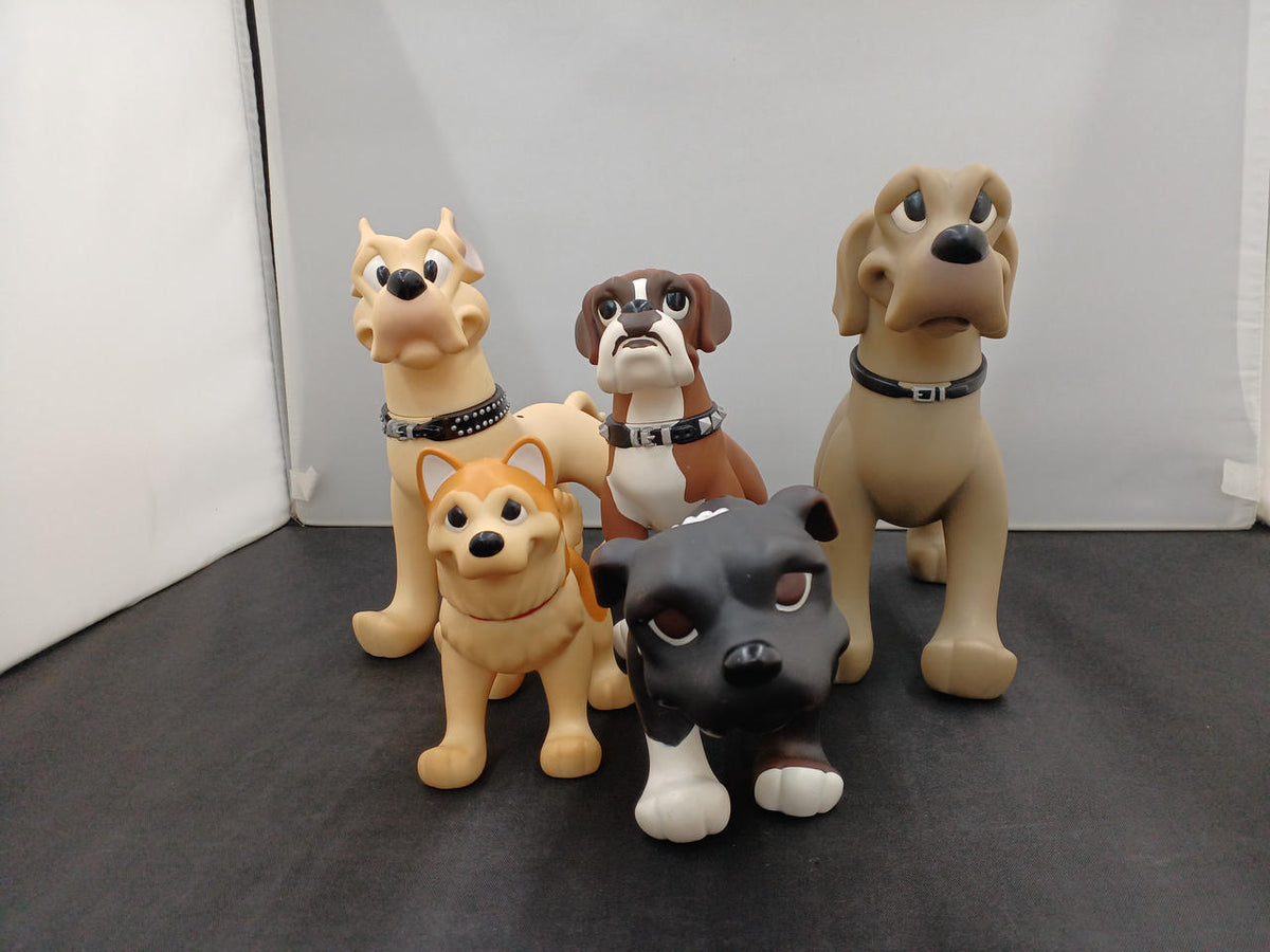 MEDICOM TOY × NEIGHHBORHOOD 5-piece soft vinyl set ZOOTH/DELUXE/BOUNCH/CY/BONZ - MEDICOM TOY × NEIGHHBORHOOD Banzai Hobby