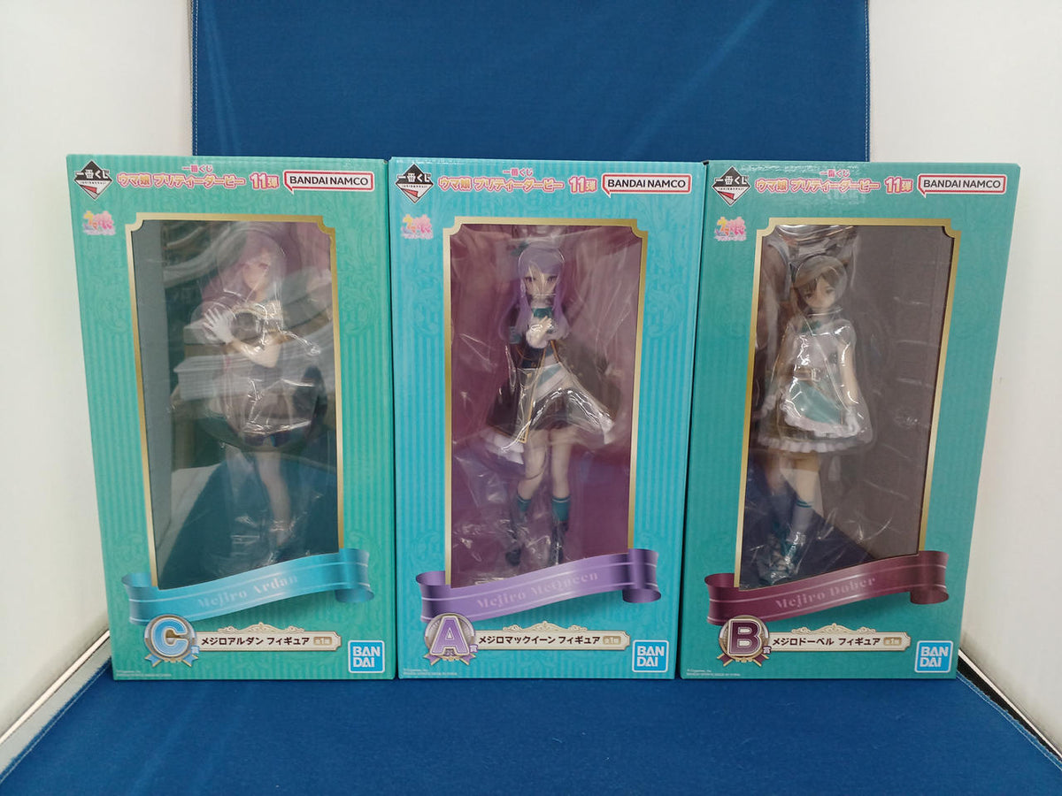 BANDAI Ichiban Kuji Uma Musume Pretty Derby 11th Edition A Prize Mejiro McQueen B Prize Mejiro Dobel C Prize Mejiro Aldan