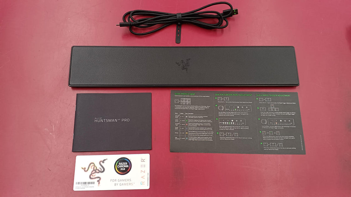 RAZER Gaming Keyboard HUNTSMAN V3 PRO - Banzai Thrifting | BanzaiHobby