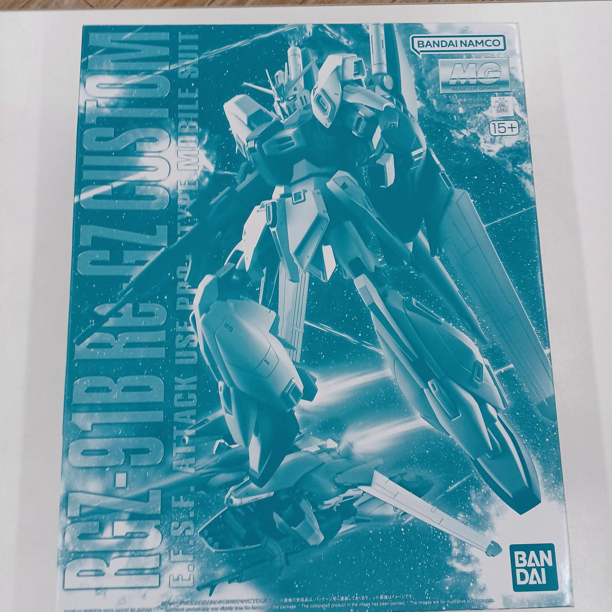 BANDAI Mobile Suit Gundam: Char's Counterattack MSV MG RGZ-91B Re-Gazi Custom