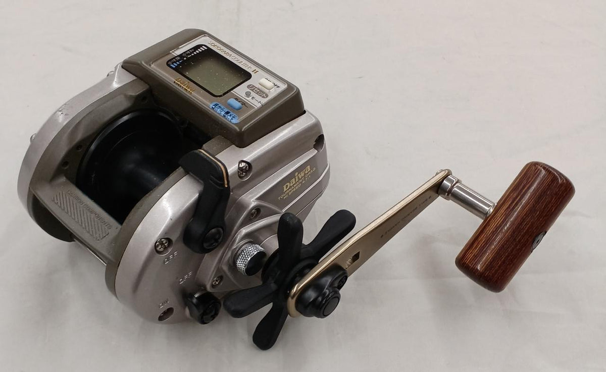 DAIWA Manual Winding Reel with Counter for Boat Fishing: TANASENSOR X400