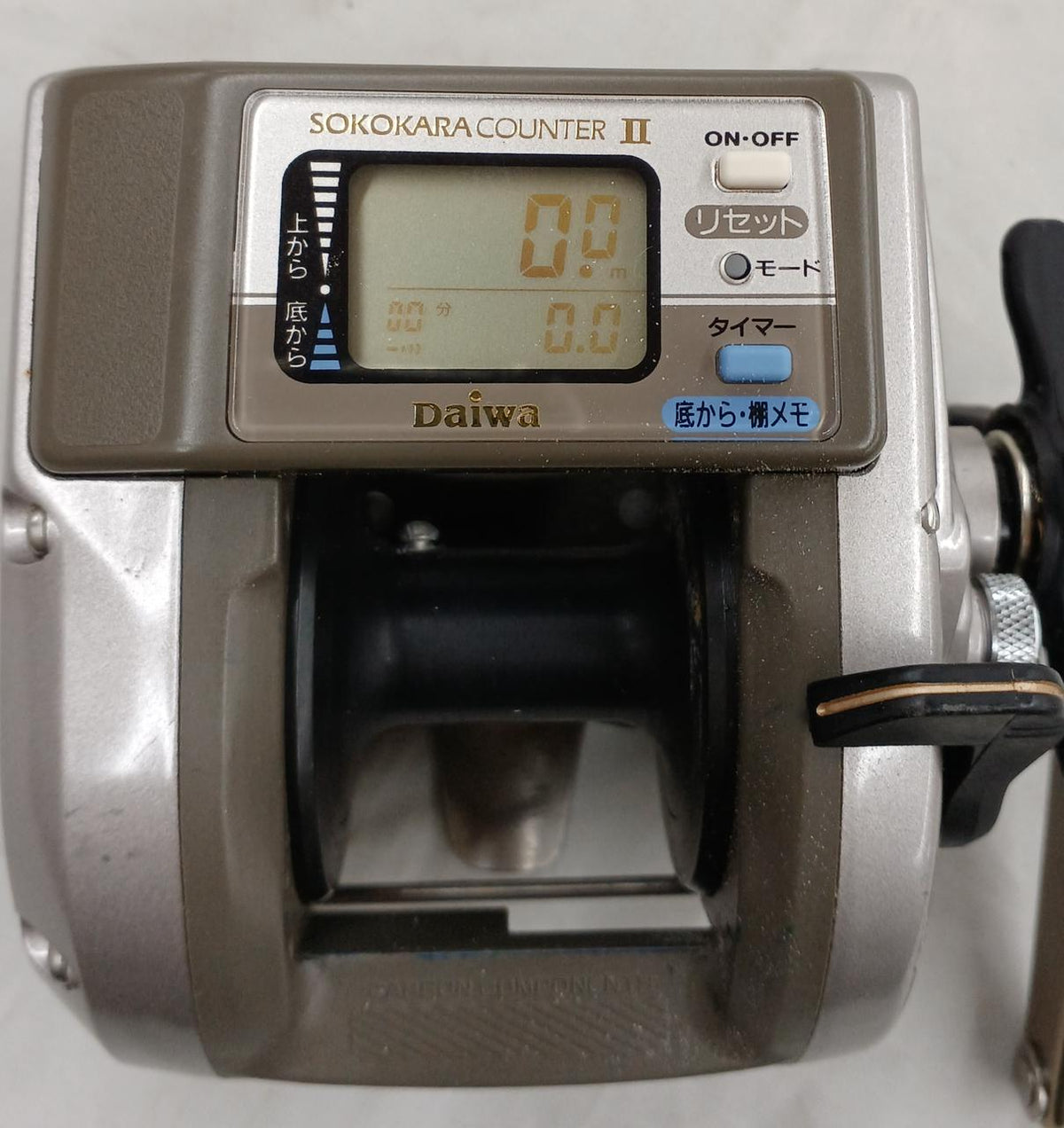 DAIWA Manual Winding Reel with Counter for Boat Fishing: TANASENSOR X400