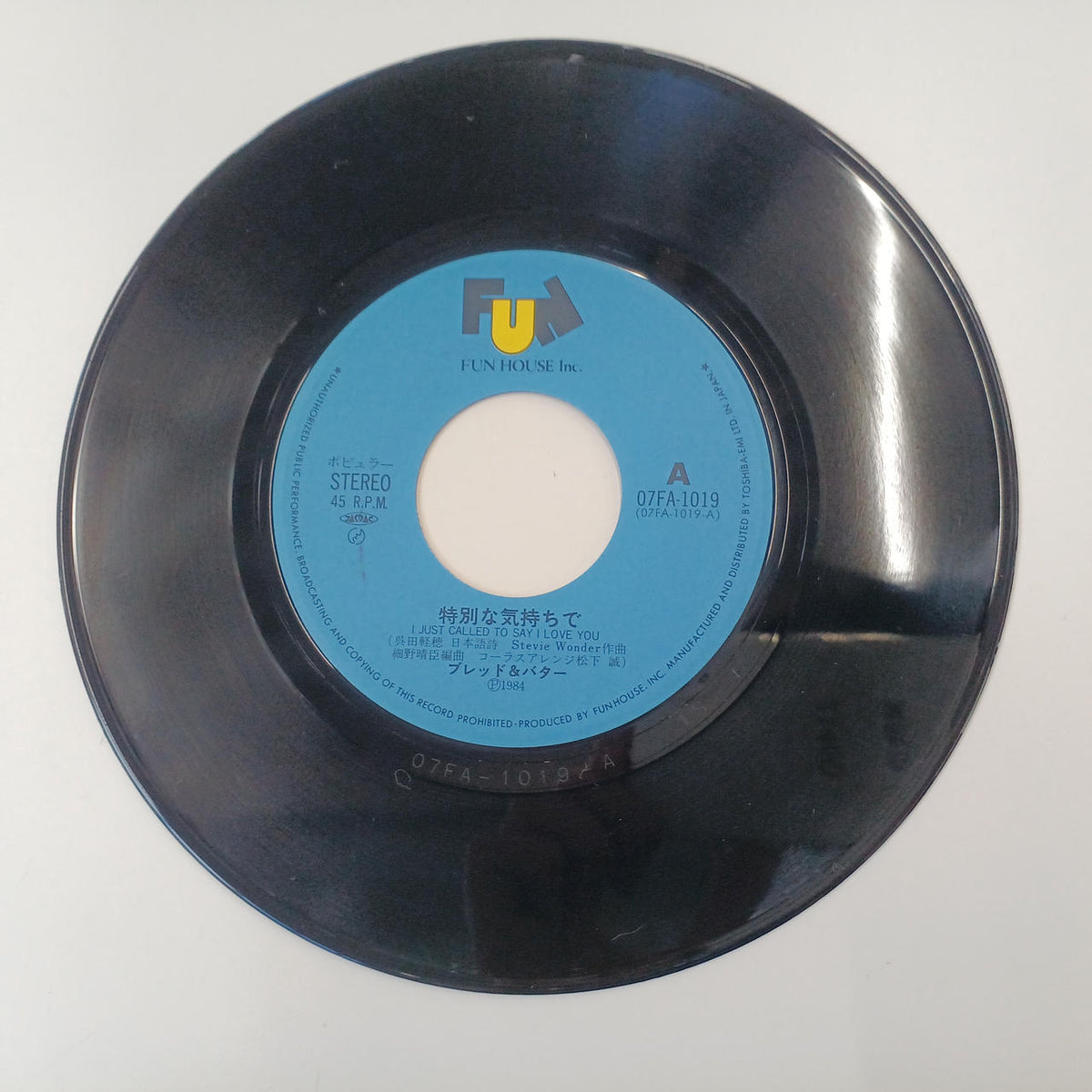 FUNHOUSE [Junk] EP Record With a Special Feeling