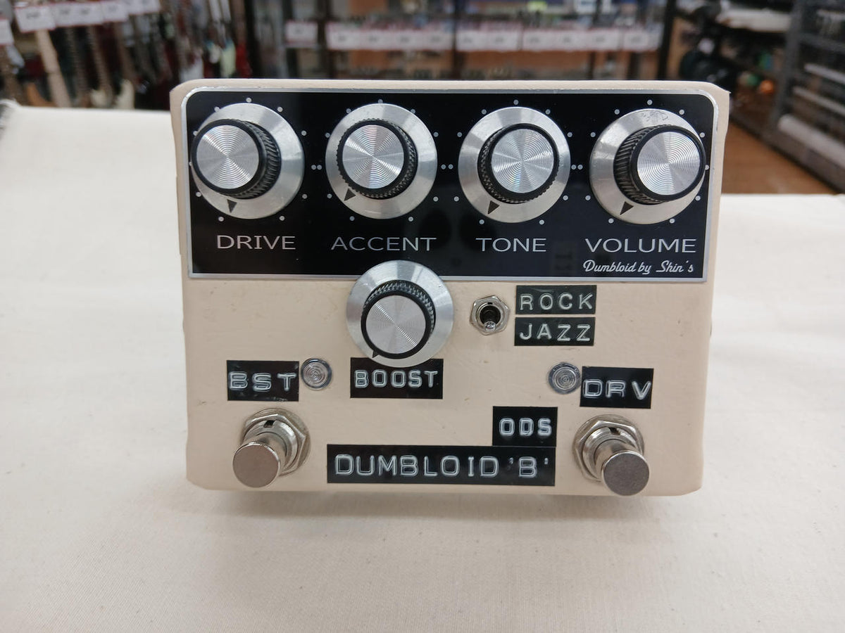 SHIN'S MUSIC Effects pedal: DUMBLOID 'B' ODS WHITE TOLEX