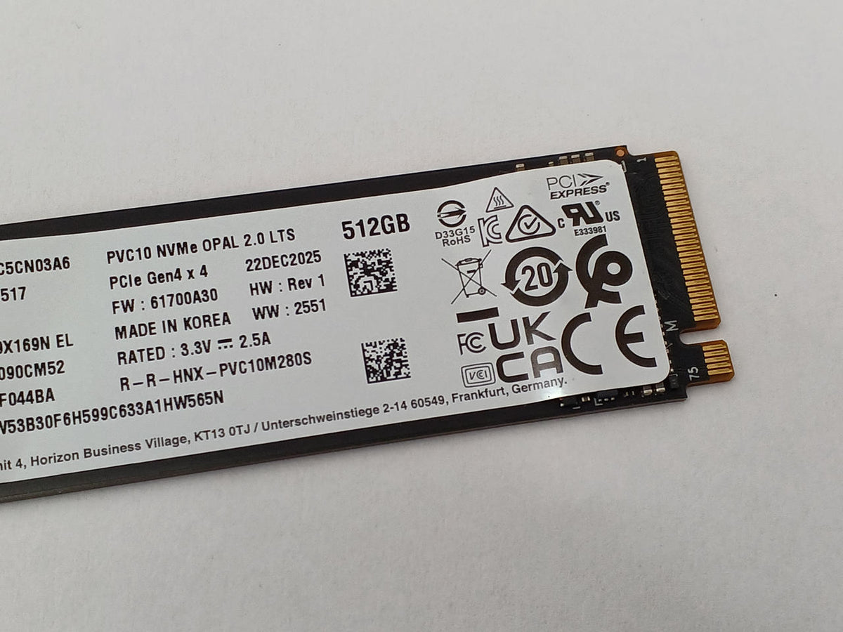 SK HYNIX M.2 NVME SSD (2280) 512GB HFS512GEM9X169N EL