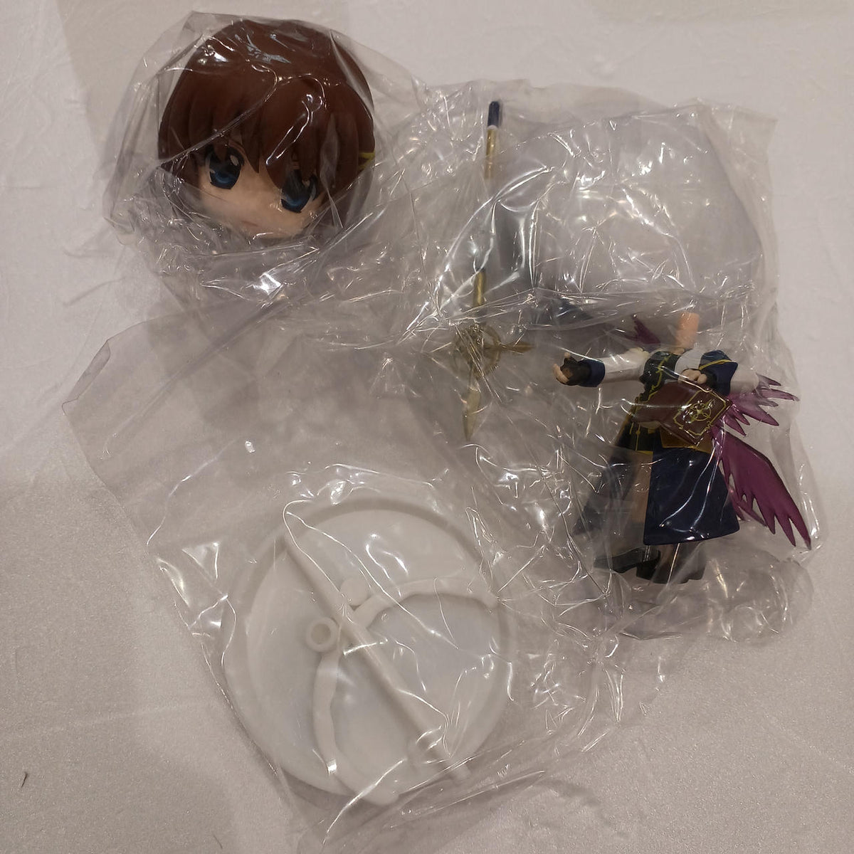 BANPRESTO Magical Girl Lyrical Nanoha THE MOVIE 2ND A'S H Prize Kyun Character Complete 6-Type Set