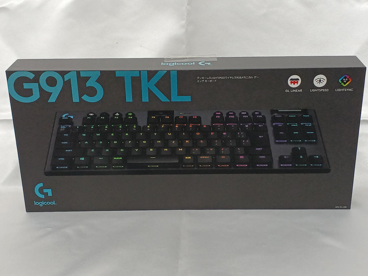 LOGICOOL Gaming Keyboard G913-TKL-LNBK