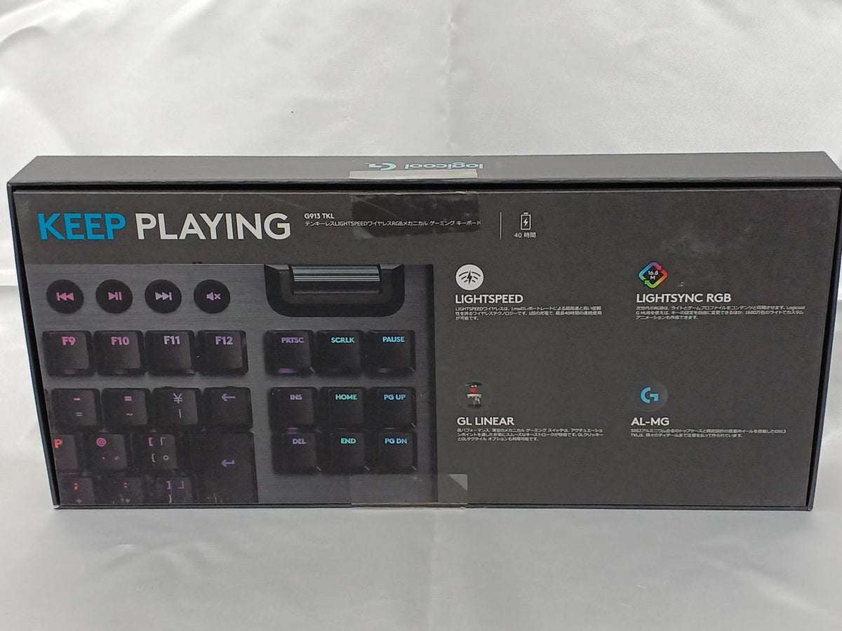 LOGICOOL Gaming Keyboard G913-TKL-LNBK