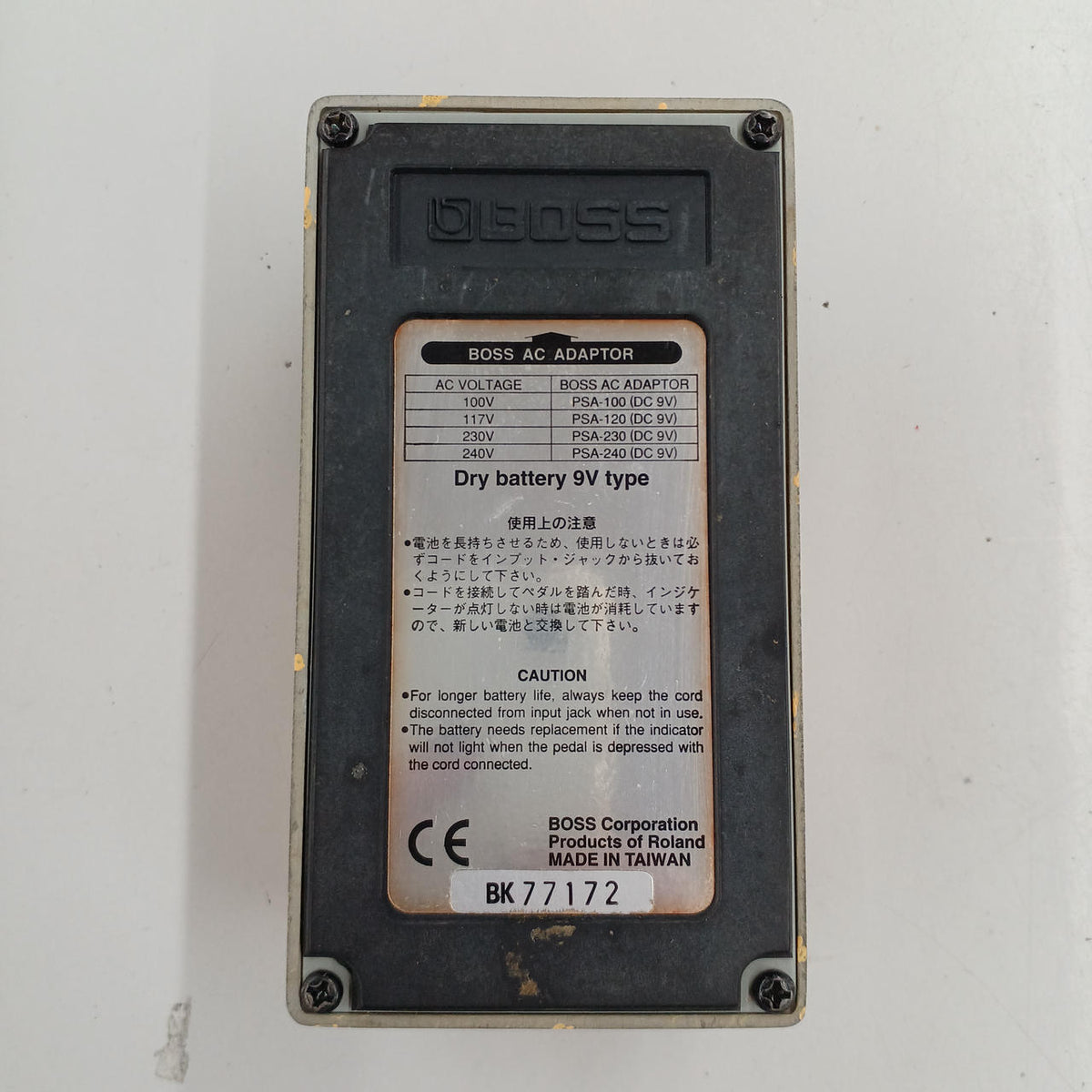 BOSS Effects Pedal AC-2