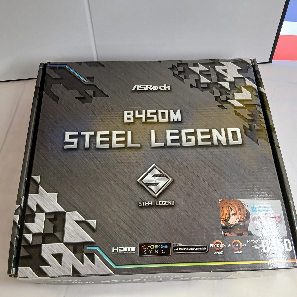 ASROCK Motherboard B450M STEEL LEGEND
