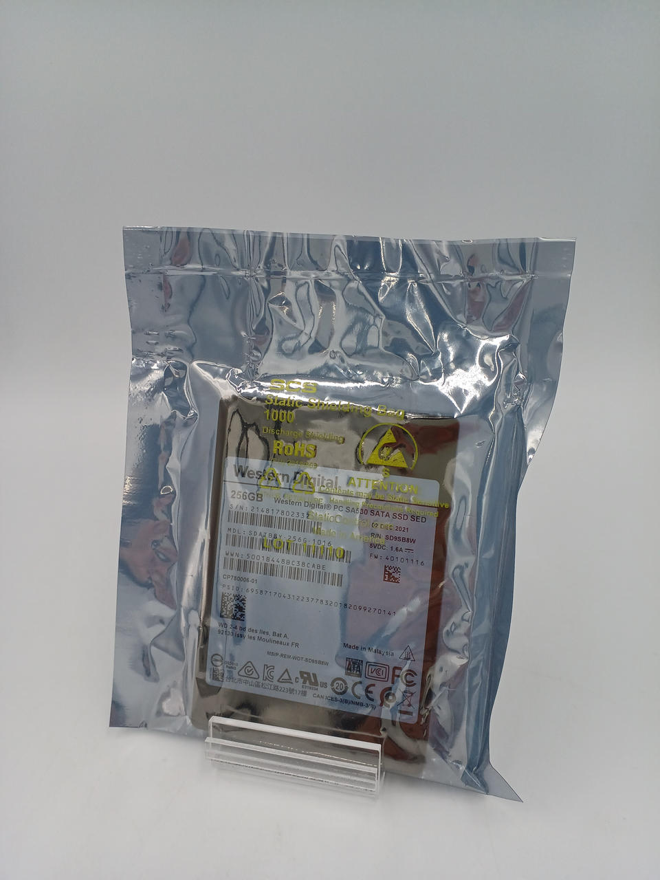 WESTERN DIGITAL SSD SDATB8Y-256GB-1016