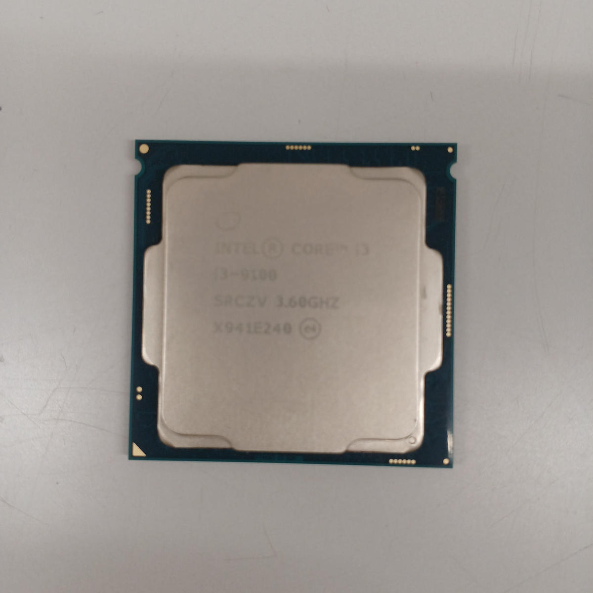 INTEL CPU I3-9100