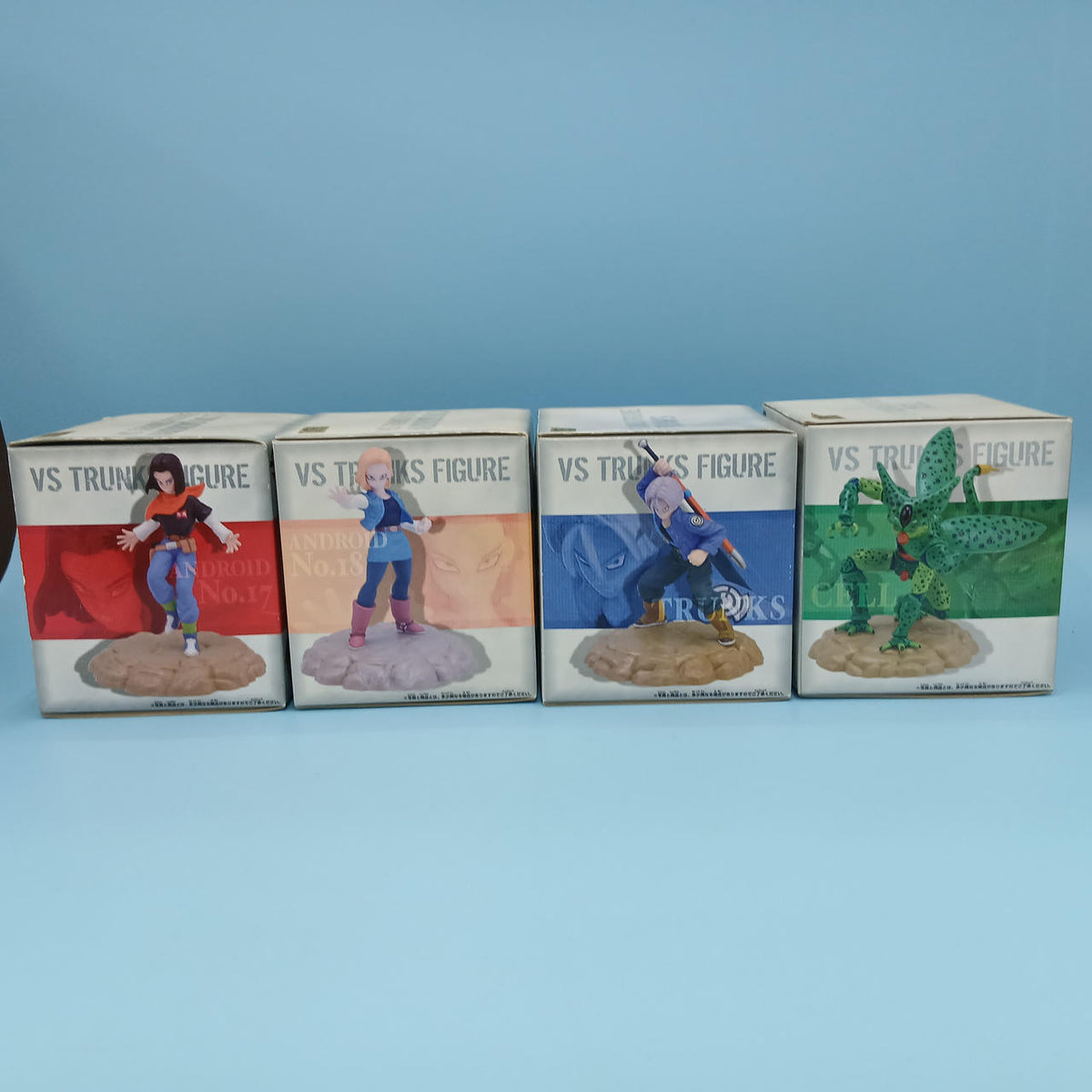 Ichiban Kuji Prize I VS Trunks Figure 4-piece Set Dragon Ball Kai