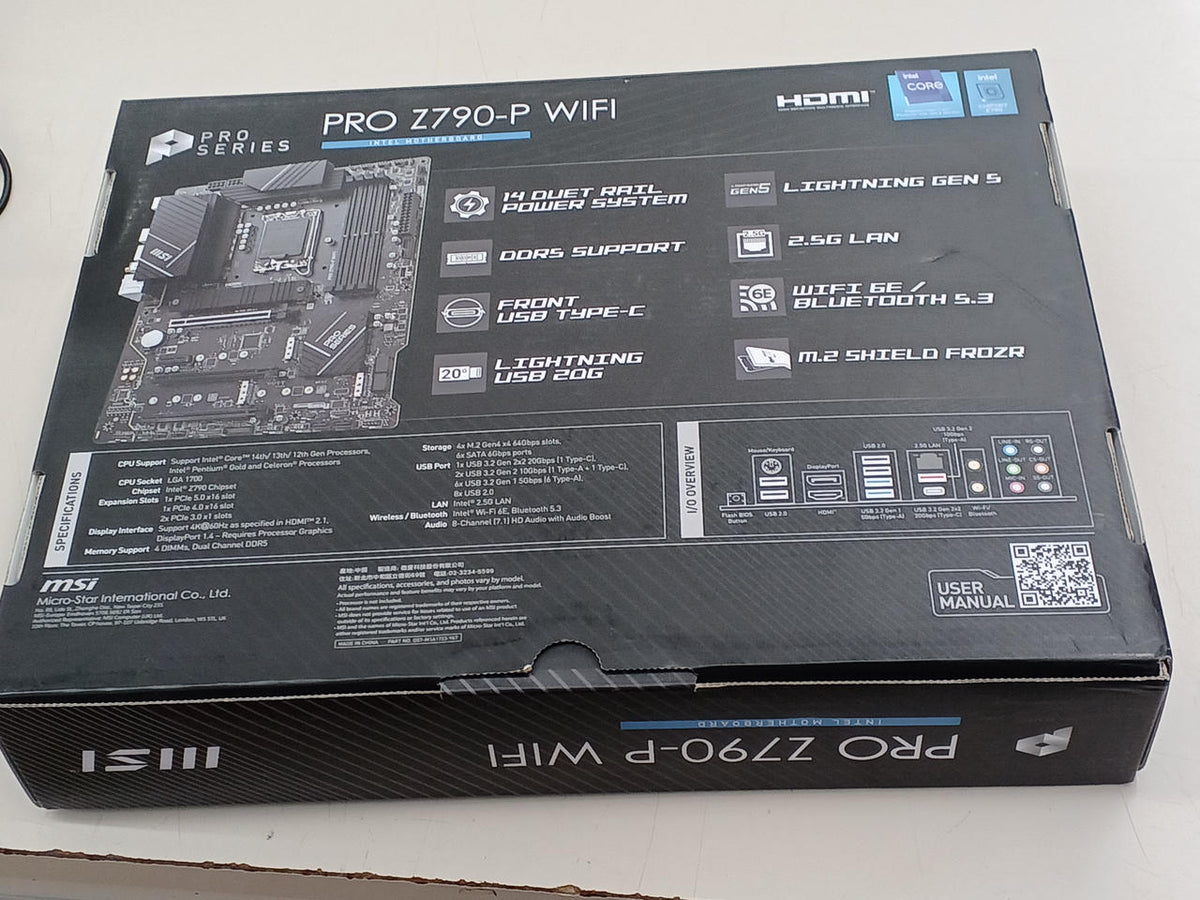 MSI Motherboard PRO Z790-P WIFI