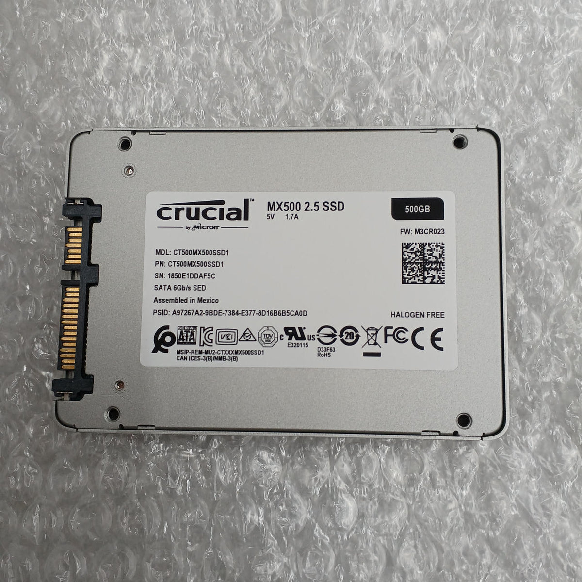 Crucial Internal SSD CT500MX500SSD1