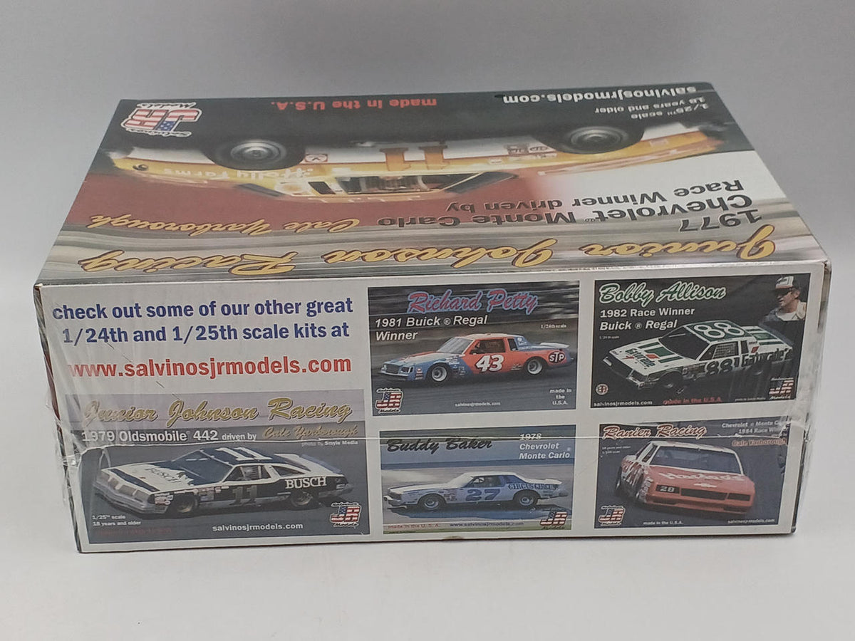 SALVINOS JR MODELS 1/24 scale plastic model '77 Chevrolet Monte Carlo Kale Yarborough
