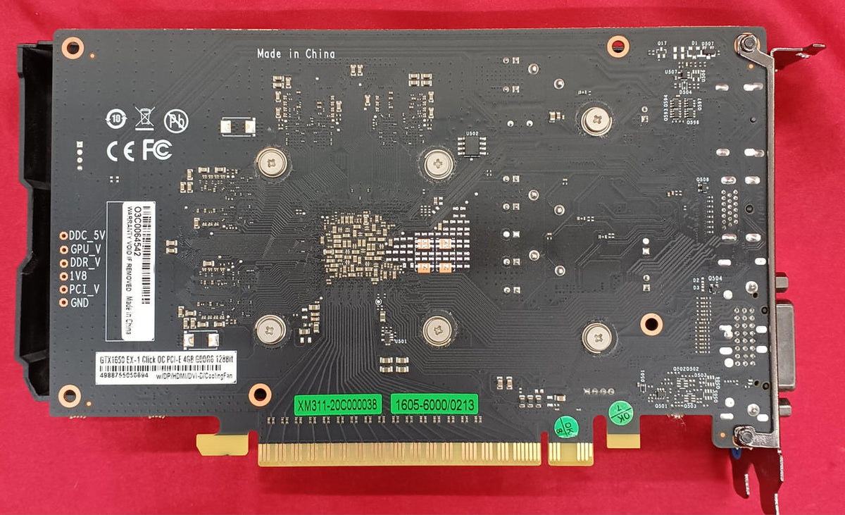 Xianren Zhizhi GTX1650 GF-GTX1650D6-E4GB/DF3