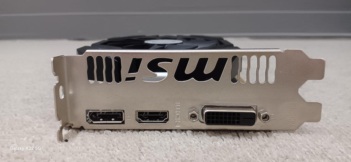 MSI Graphics Board: GTX 1050TI 4G OC
