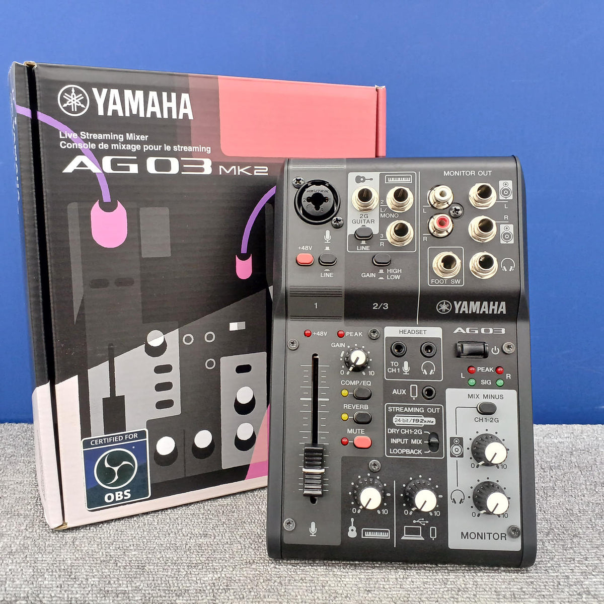 YAMAHA Audio Interface AG03 MK2