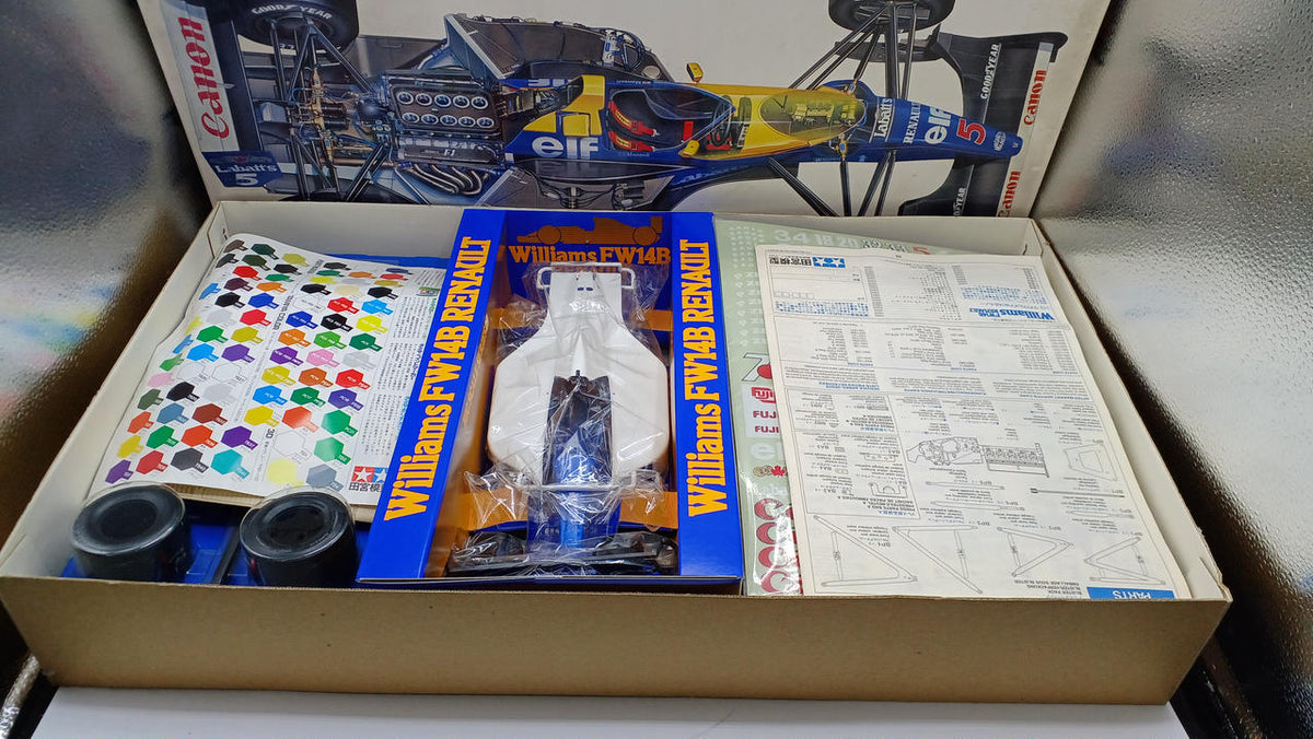 TAMIYA Unassembled Plastic Model 1/12 Williams FW14B 1/12 Williams FW14B Renault