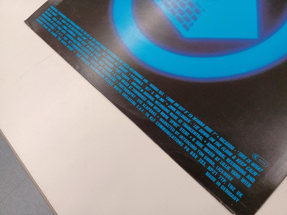 BLOW UP LP THE KLF/LAST TRAIN TO TRANCENT