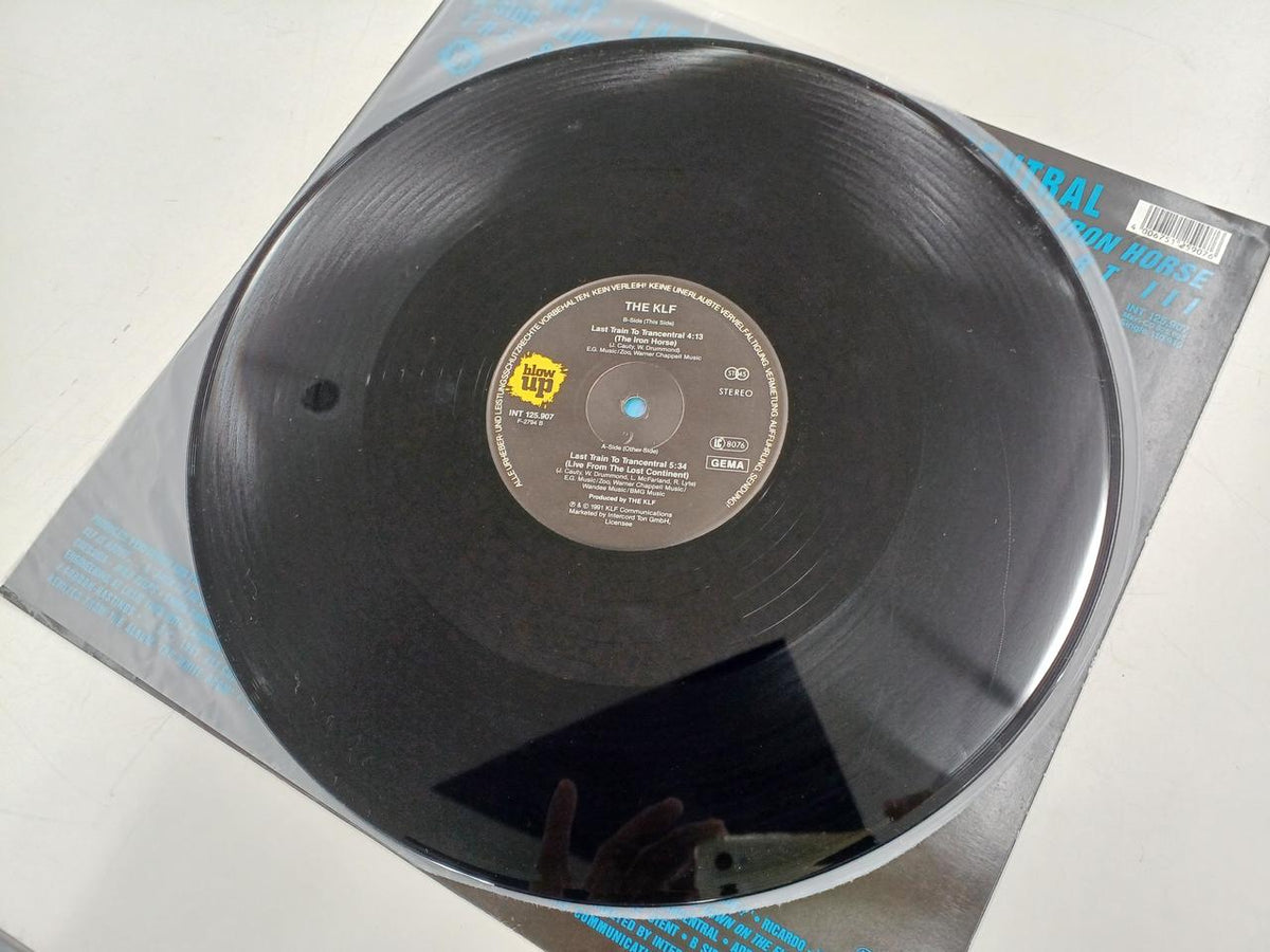 BLOW UP LP THE KLF/LAST TRAIN TO TRANCENT