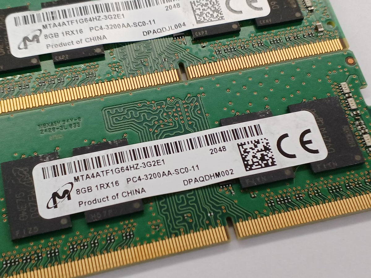 MICRON DDR4/8GB for Notebook 10-Piece Set MTA4ATF1G64HZ
